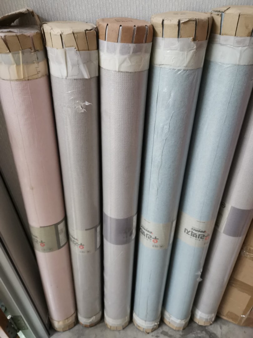 Wallpaper for sale 20 per roll, Furniture & Home Living, Home Decor