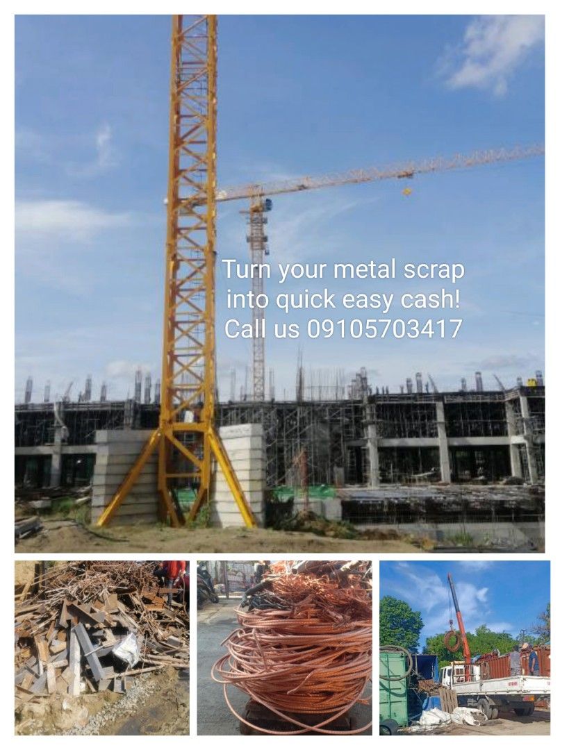 We buy metal scrap (Category: Construction & Building Materials) located in Pasig City. Submitted by unicornsanddinosaurs (Listing ID 1240944430, Image 1). Description: Turn your metal scrap into quick easy cash 🌟 Celebrating 20 years in the industry in partnership with sub and general contractors..