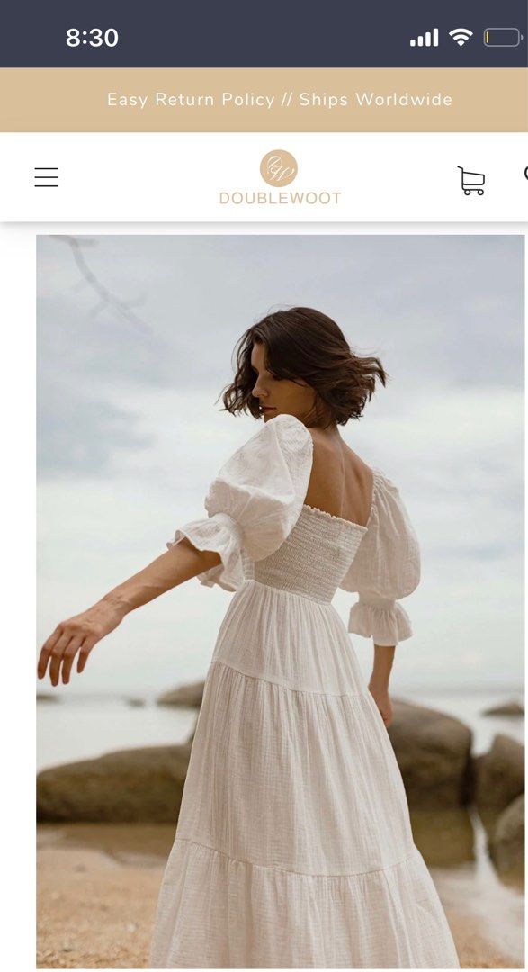 White Casual Dress Women s Fashion Dresses Sets Dresses on