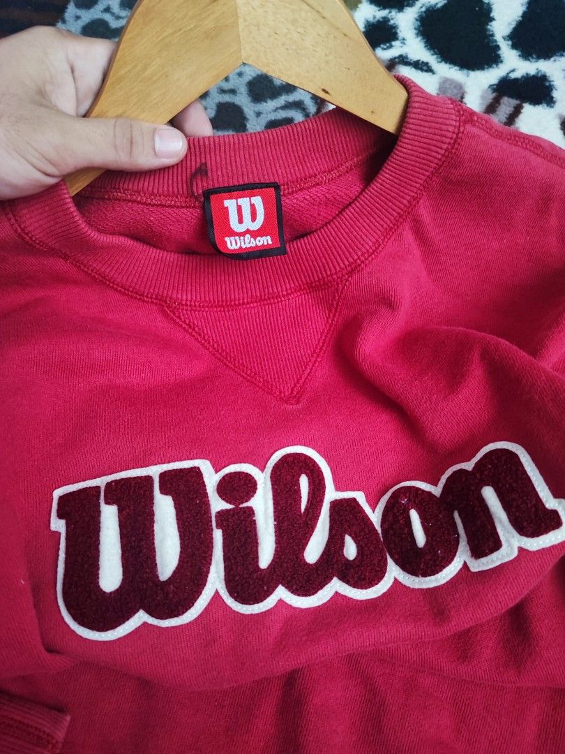 Wilson Athletic Wear Red Sweatshirt