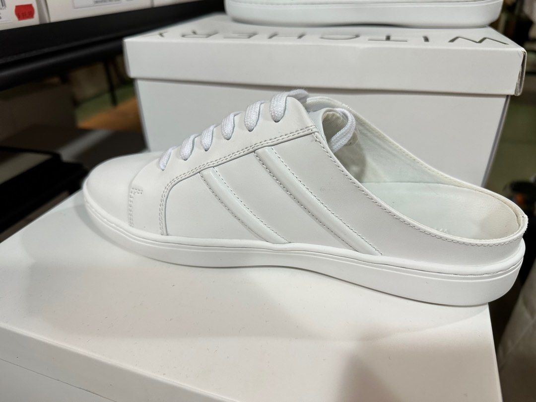 Witchery sneaker slide leather