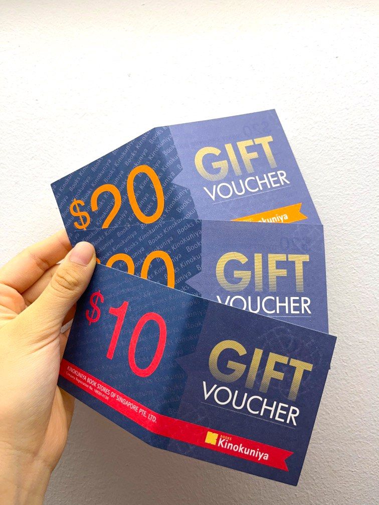 BOOKS KINOKUNIYA GIFT VOUCHERS