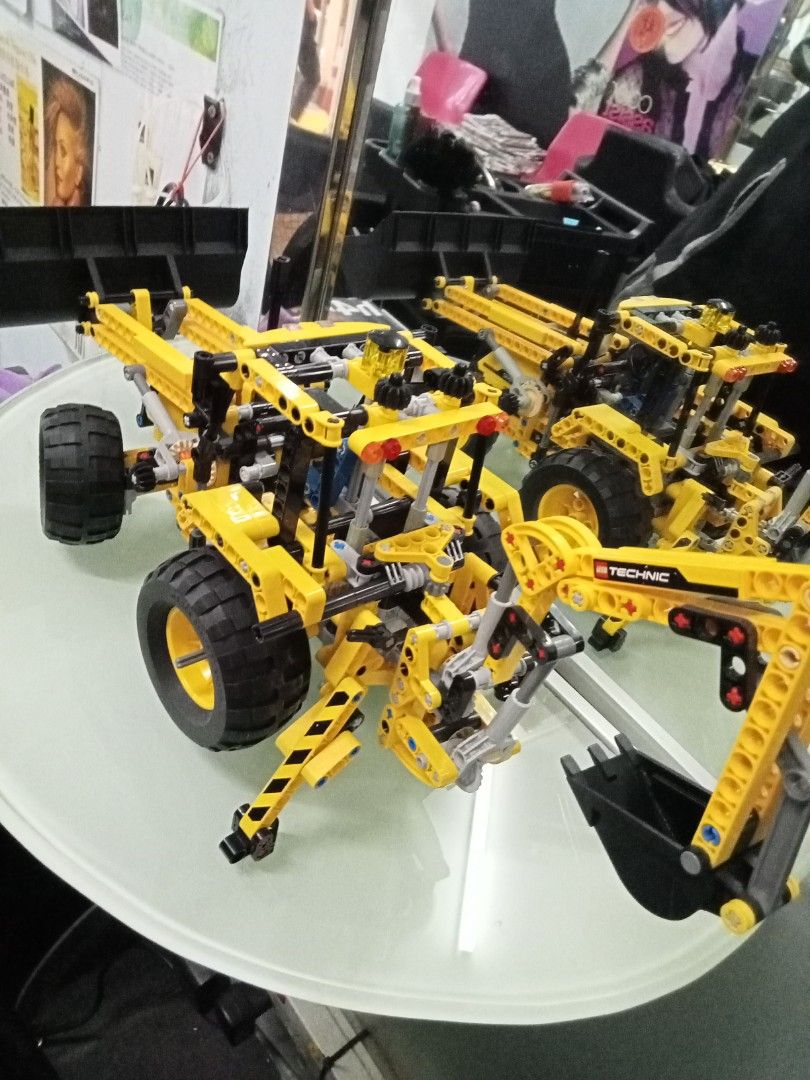 Lego technic backhoe loader 8069 best sale