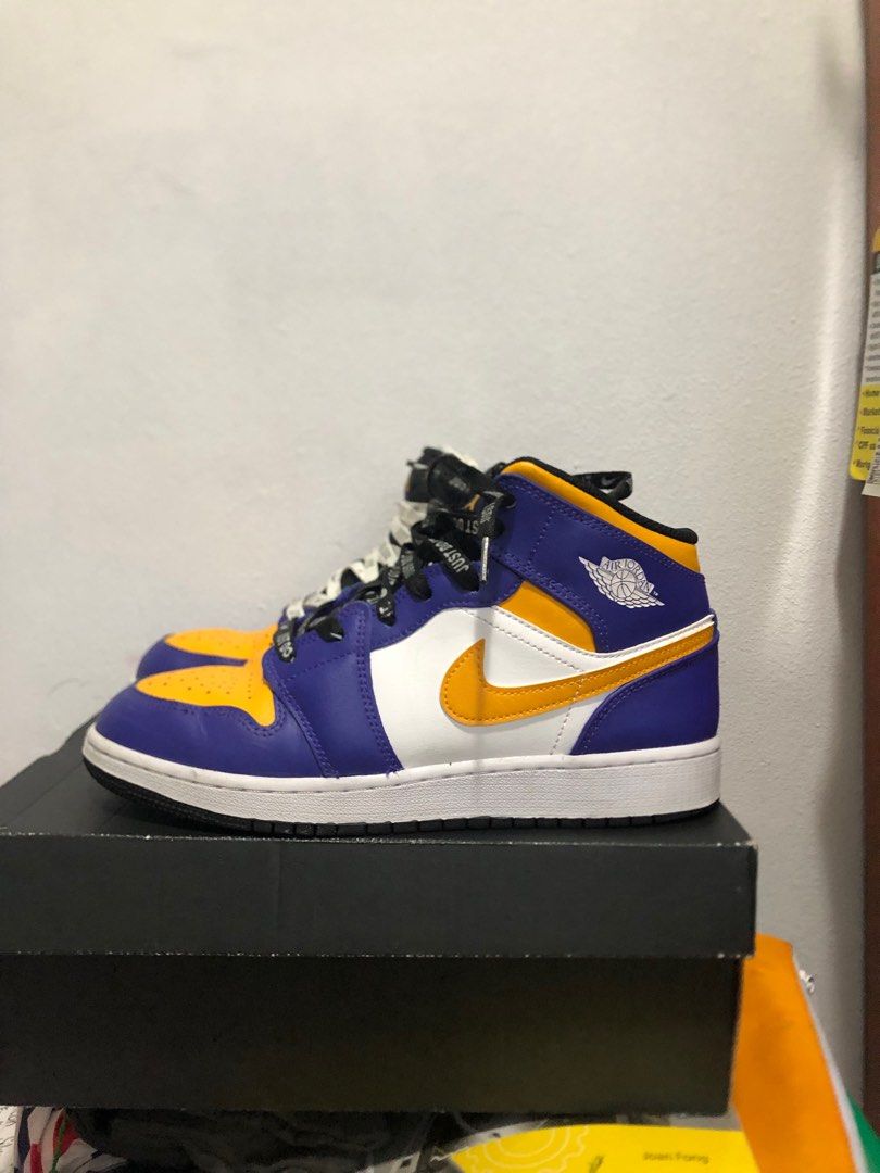 Air jordan online 1 la lakers