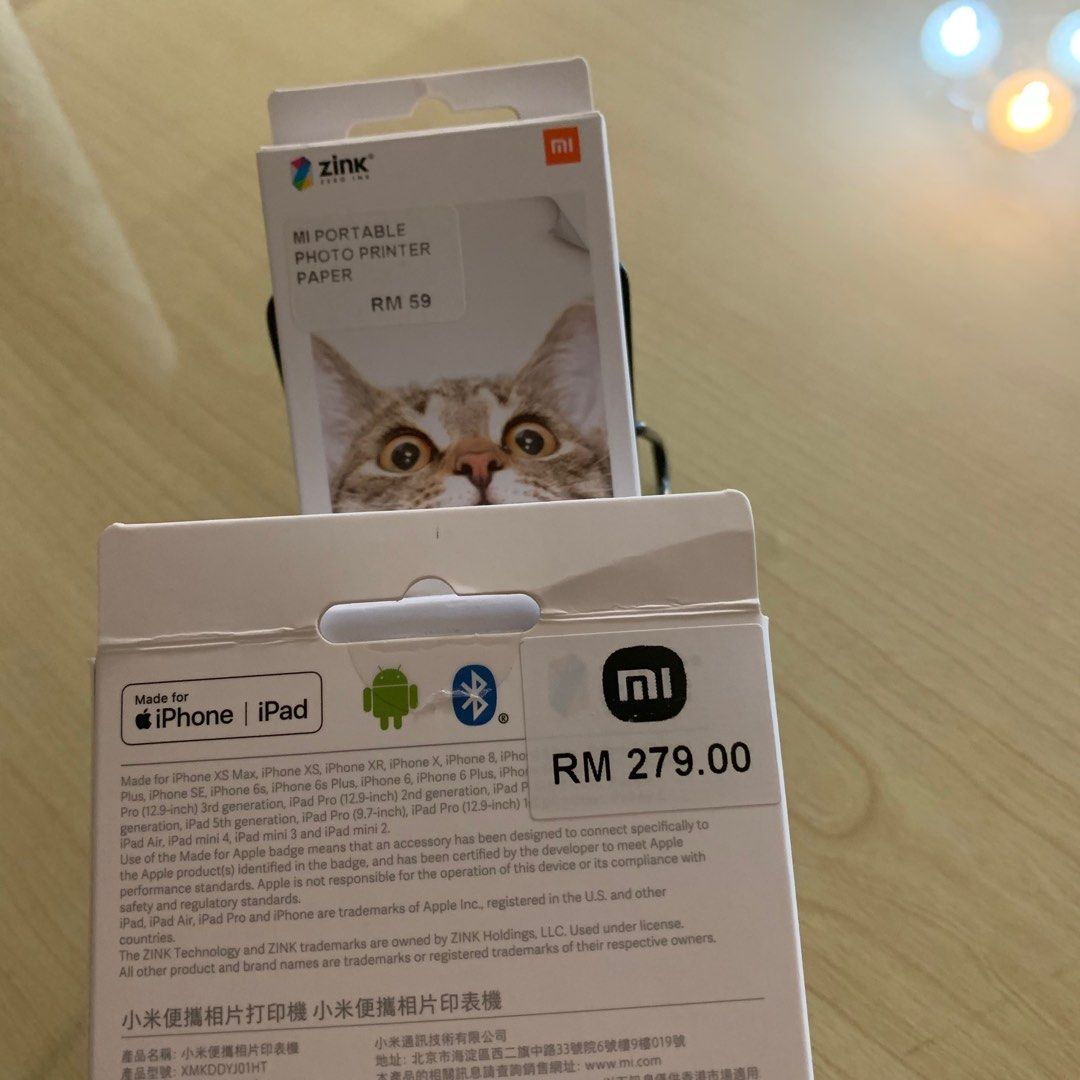 XIAOMI PHOTO PRINTER , Computers & Tech, Printers, Scanners & Copiers