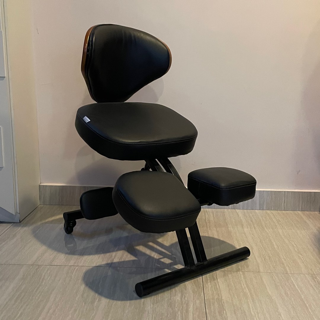  YOOMEMM Kneeling Chair,Ergonomic for Office with Wood