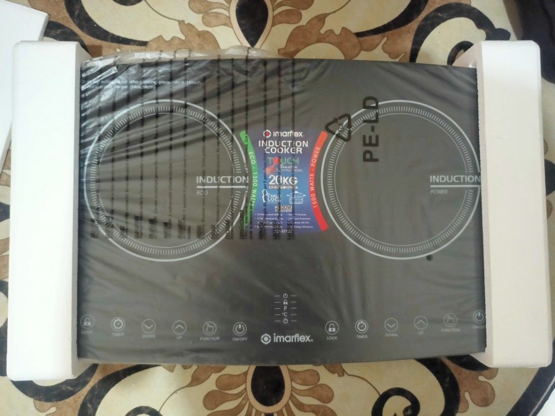 2 Burner Induction Cooker Idx 3210c Imarflex 2 Burner Induction Cooker Tv And Home Appliances 4023