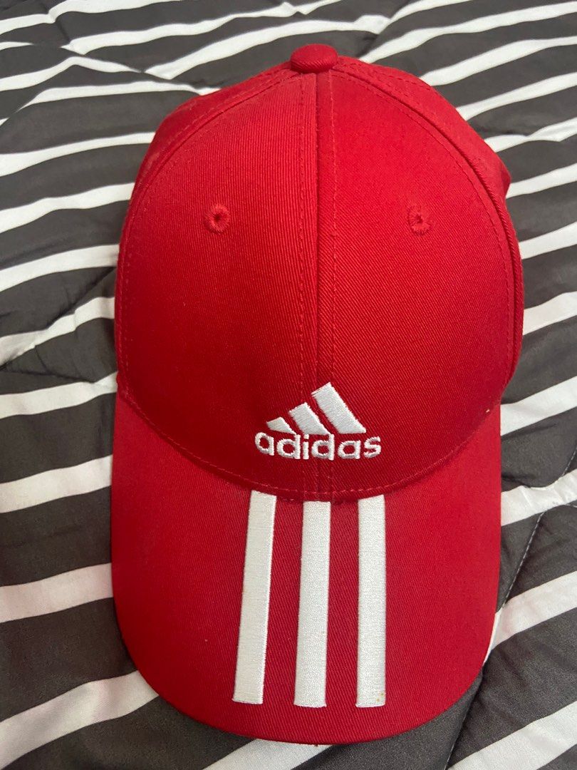 Adidas originals deals cap red