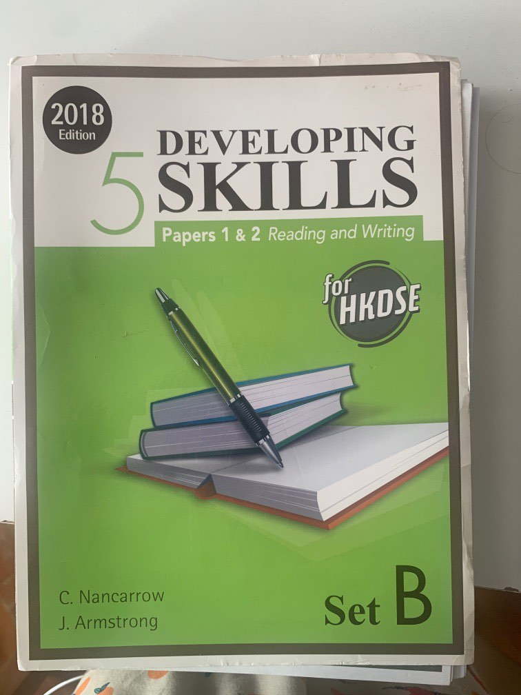 5 Developing skills papers 1 & 2 reading and writing set B, 興趣及遊戲, 書本 & 文具, 教科書 Carousell