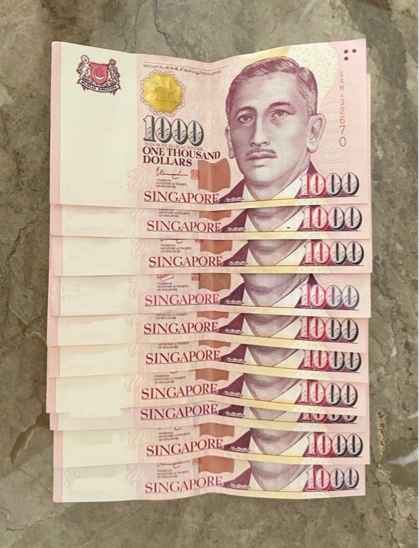 5 pieces of $1000 notes, Hobbies & Toys, Memorabilia & Collectibles ...