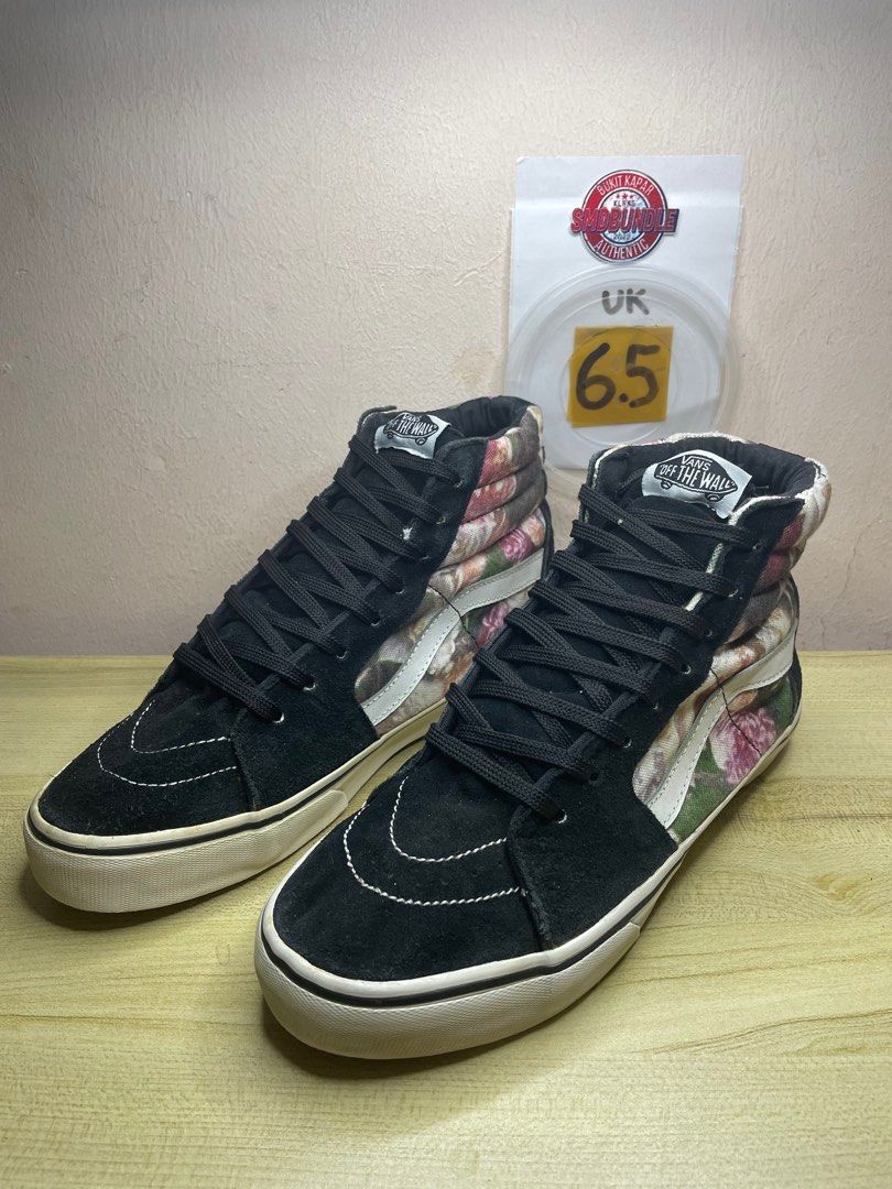 Supreme x 2025 vans sk8 hi floral