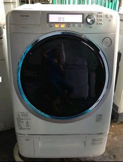 8kg selling slightly used Japan fully automatic washing machine front load
