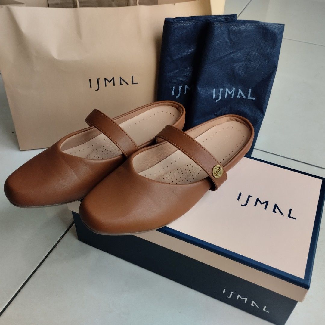 50%OFF ] Ijmal Sophea Presence Brown Size 38 Women's Shoes Formal Casual  Strap, Women's Fashion, Footwear, Flats on Carousell