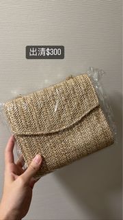 草編包 全新 出清