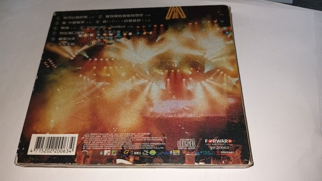 二手專輯 CD 張惠妹 我可以抱你嗎 愛人 妹力99凱旋版 張惠妹– 我可以抱你嗎？愛人| Releases | Discogs