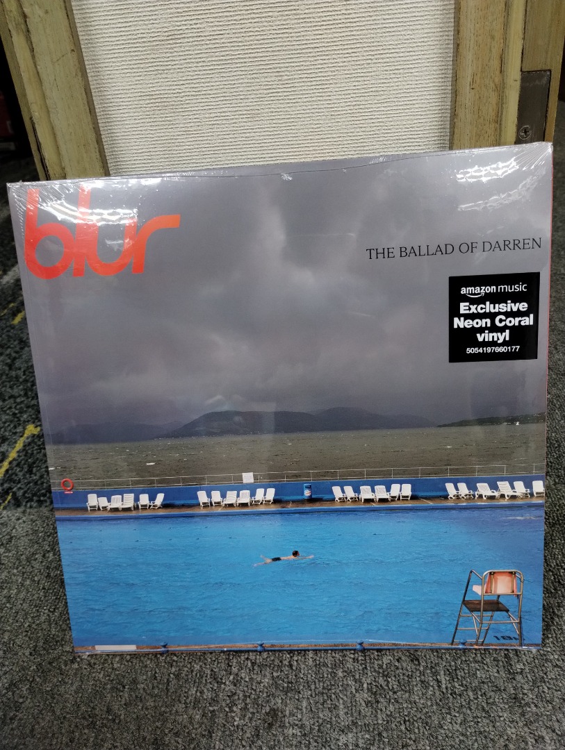 美版顏色膠- blur - the ballad of darren (neon coral vinyl), 興趣及