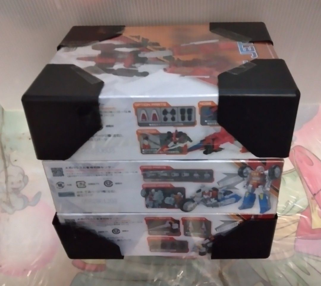 全新 未開封品 MegaHouse Machine Build 天威勇士 阿樂 (亞樂) 阿積 (亞積) 電單車 (陸軍隊長) 全套 合共:三 ...