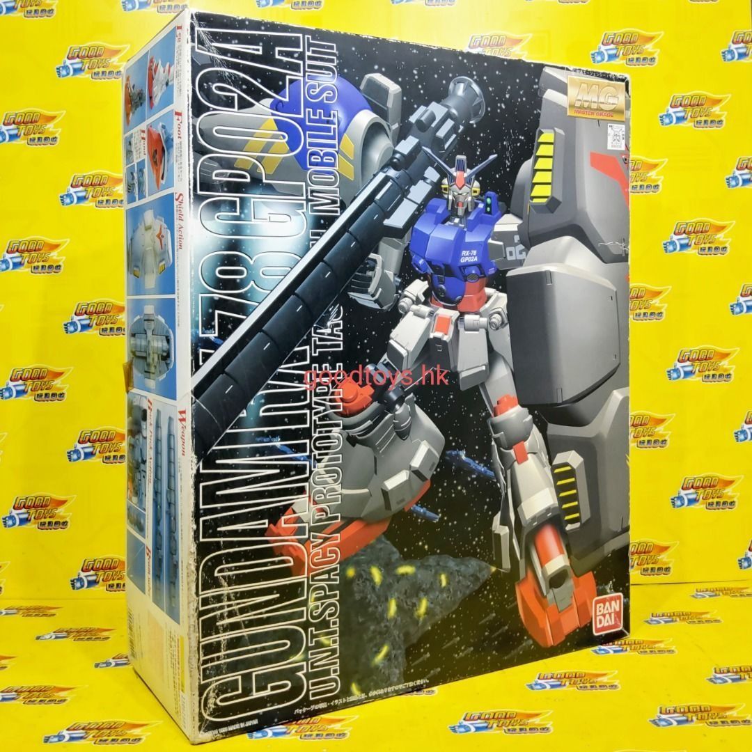 全新未砌 BANDAI MG 1/100 機動戰士高達 GP 02 A RX-78 GP02 GUNDAM 高達 GP02A, 興趣及遊戲 ...