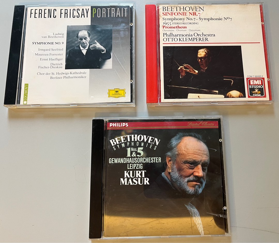 古典名盤 Classical Conductor CDs Otto Klemperer Kurt Masur Ferenc