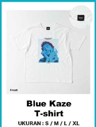 2026年最新】fujii kaze tの人気アイテム - メルカリ Blue Kaze T