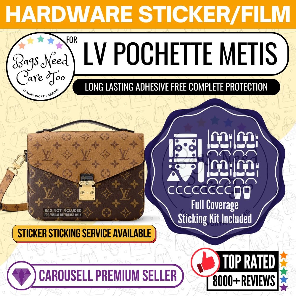 Bag Lover | Pochette Metis Bag Hardware Transparent Nano Protective  Stickers Against Scratches