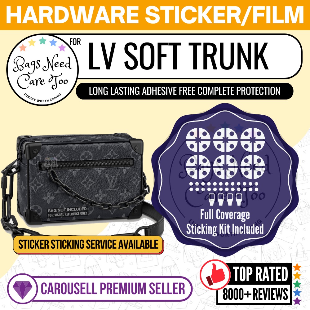 Hardware Protective Sticker for LV Trunk Clutch Monogram, Luxury, Bags &  Wallets on Carousell