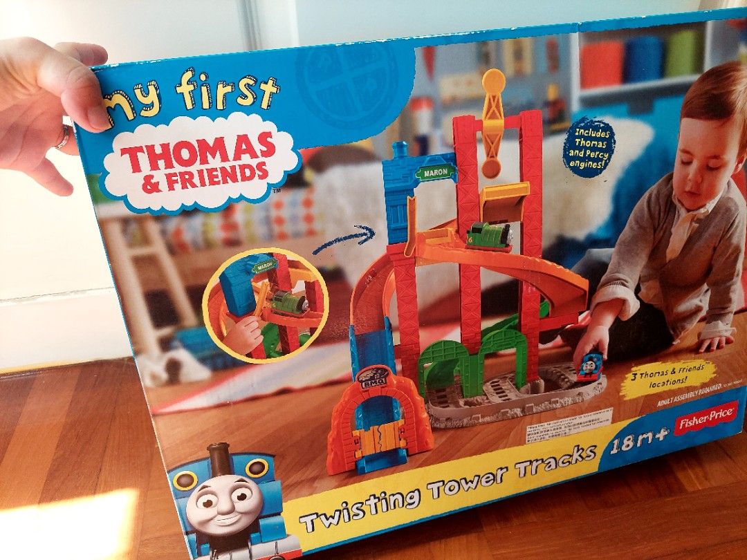 Thomas twisting tower tracks top