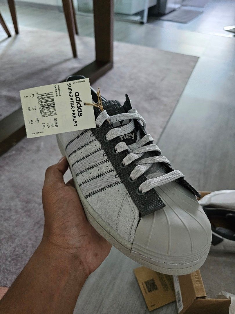 Adidas Superstar x parley(grey), Men's Fashion, Footwear, Sneakers on Carousell Adidas Superstar x parley(grey), Men's Fashion, Footwear, Sneakers on Carousell