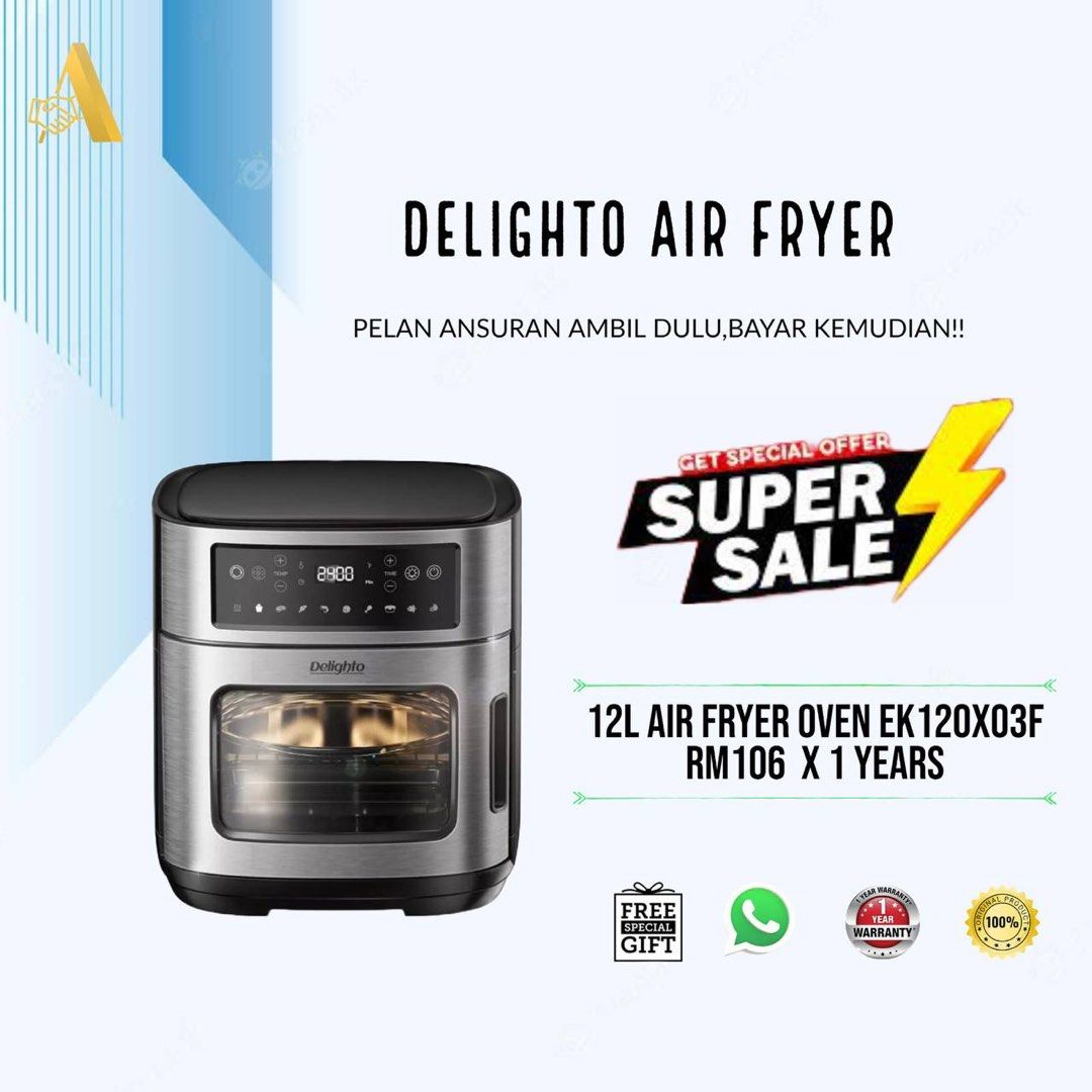 Air shop fryer installment