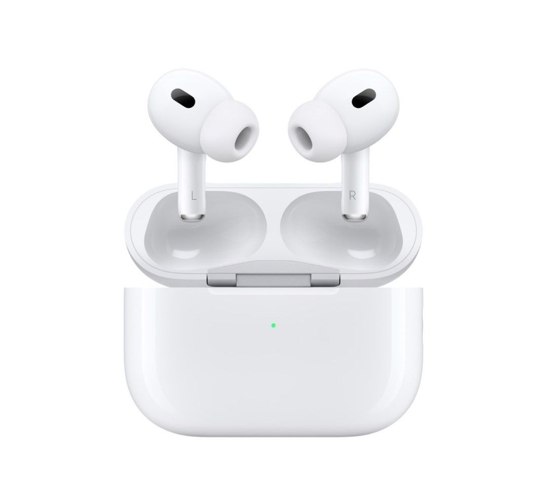 AirPods Pro 2nd generation (BRANDNEW) (Category: Earphones) located in Manila. Submitted by lessismore_9x (Listing ID 1246141222, Image 1). Description: Brandnew‼️ AirPods Pro (2nd generation) 14990 price in Powermac. Still sealed/unopened! 100% original! For only 12500! —— What’s in the Box AirPods Pro MagSafe Charging Case with speaker and lanyard loop˄ Silicone ear tips (four sizes: XS, S, M, L) Lightning to USB-C Cable Documentation Tech Spec