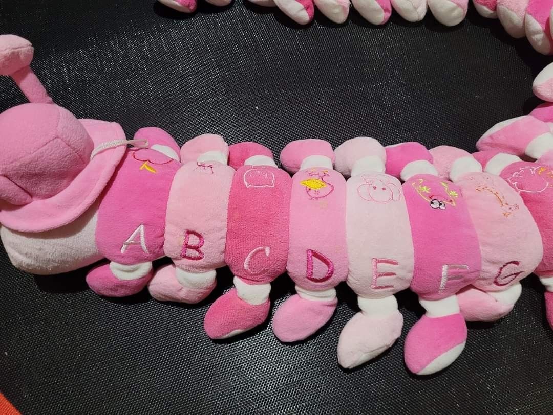 Alphabet caterpillar best sale plush toy