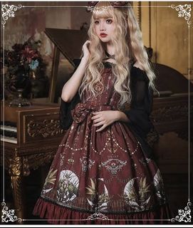 Altar of Moon Spirit Lolita Dress