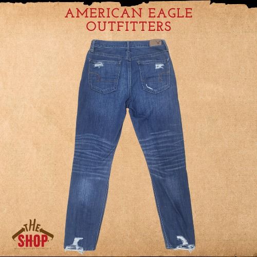 Vintage american eagle jeans top