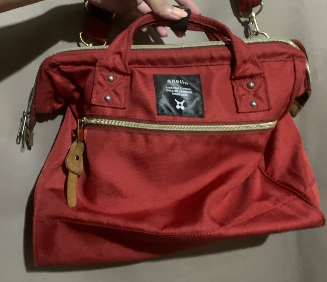 Anello Red Bag, Women's Fashion, Bags & Wallets, Shoulder Bags on Carousell