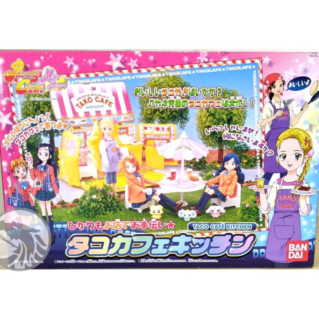 Anime Pretty Cure Max Heart Tako Cafe Kitchen Bus Toy Bandai, Hobbies &  Toys, Toys & Games on Carousell