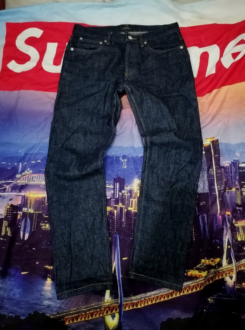 A.P.C. x Supreme Petit Standard jeans APC raw selvedge vintage denim size 24