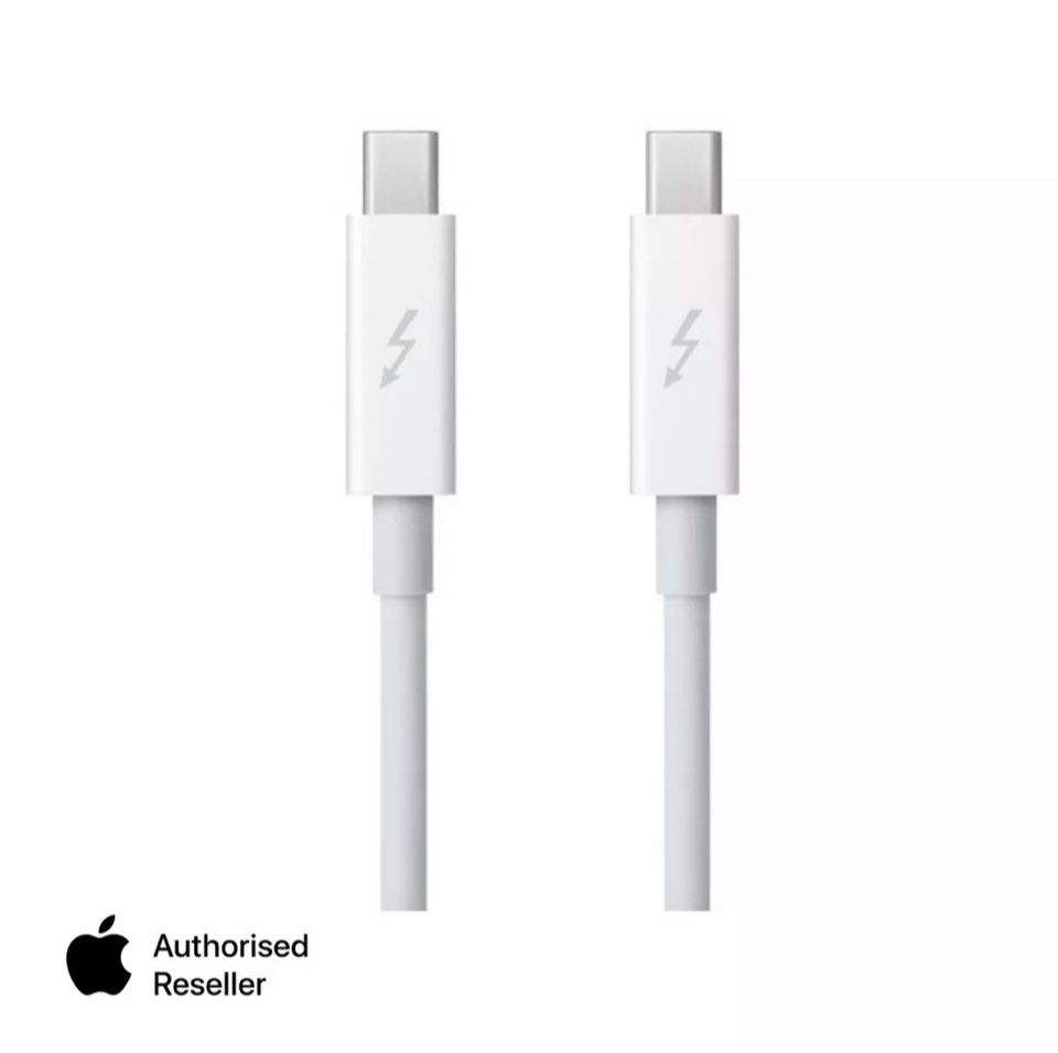 Original White 2M Thunderbolt 2 Cable Data Cables For Apple