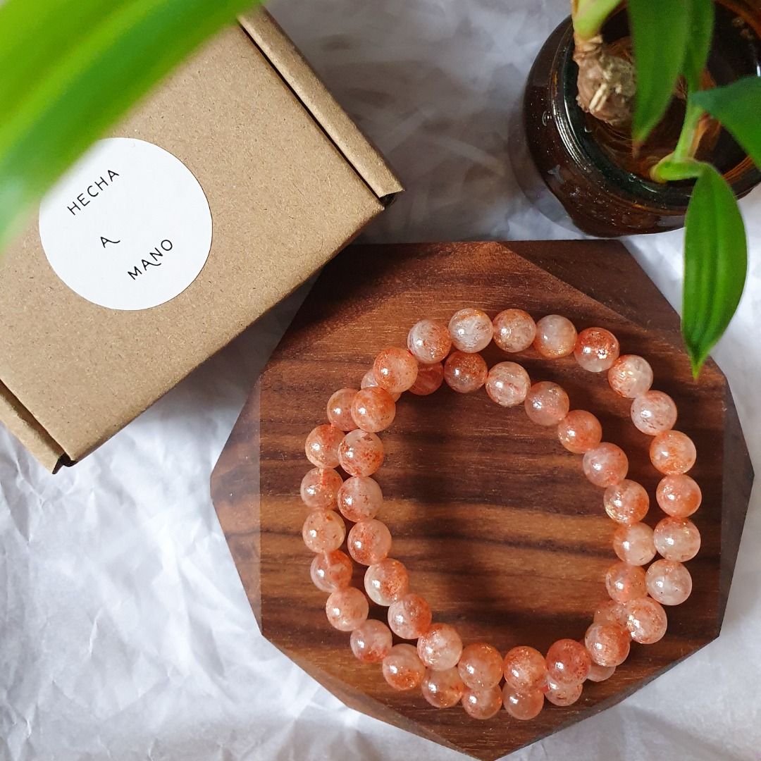 Sunstone crystal discount bracelet