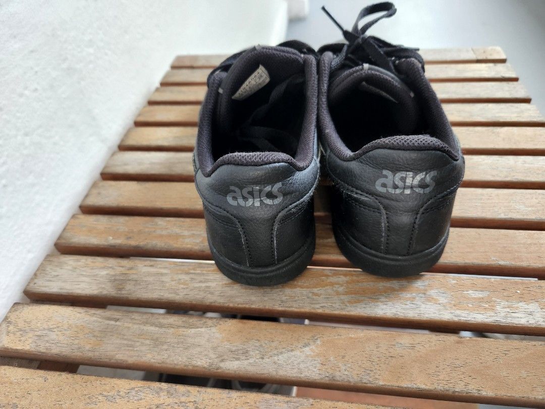 asics black sneakers