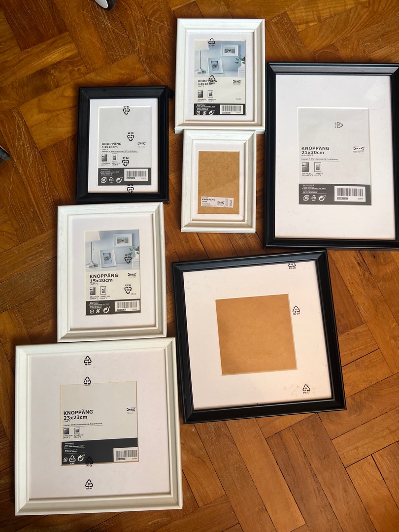 Assorted IKEA Knoppang photo frame, Furniture & Home Living, Home Decor