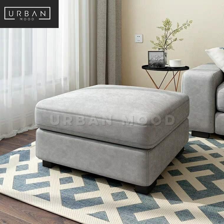 Nood footstool top