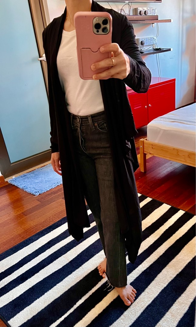 Michael kors deals black cardigan