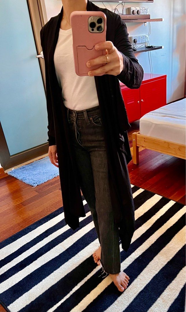 Michael kors black cardigan outlet
