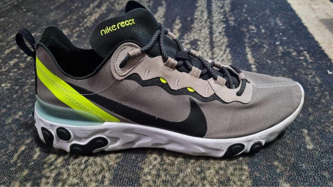 Auth Nike React Element 55 Brown US Size 10