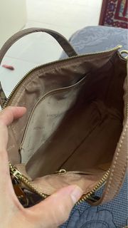 Preloved Authentic Bonia TwoWay Handbag, Luxury, Bags & Wallets on Carousell
