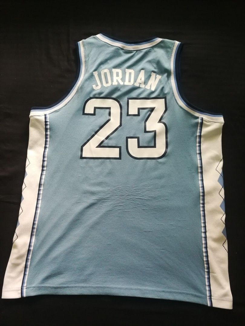 Michael jordan authentic north carolina deals jersey