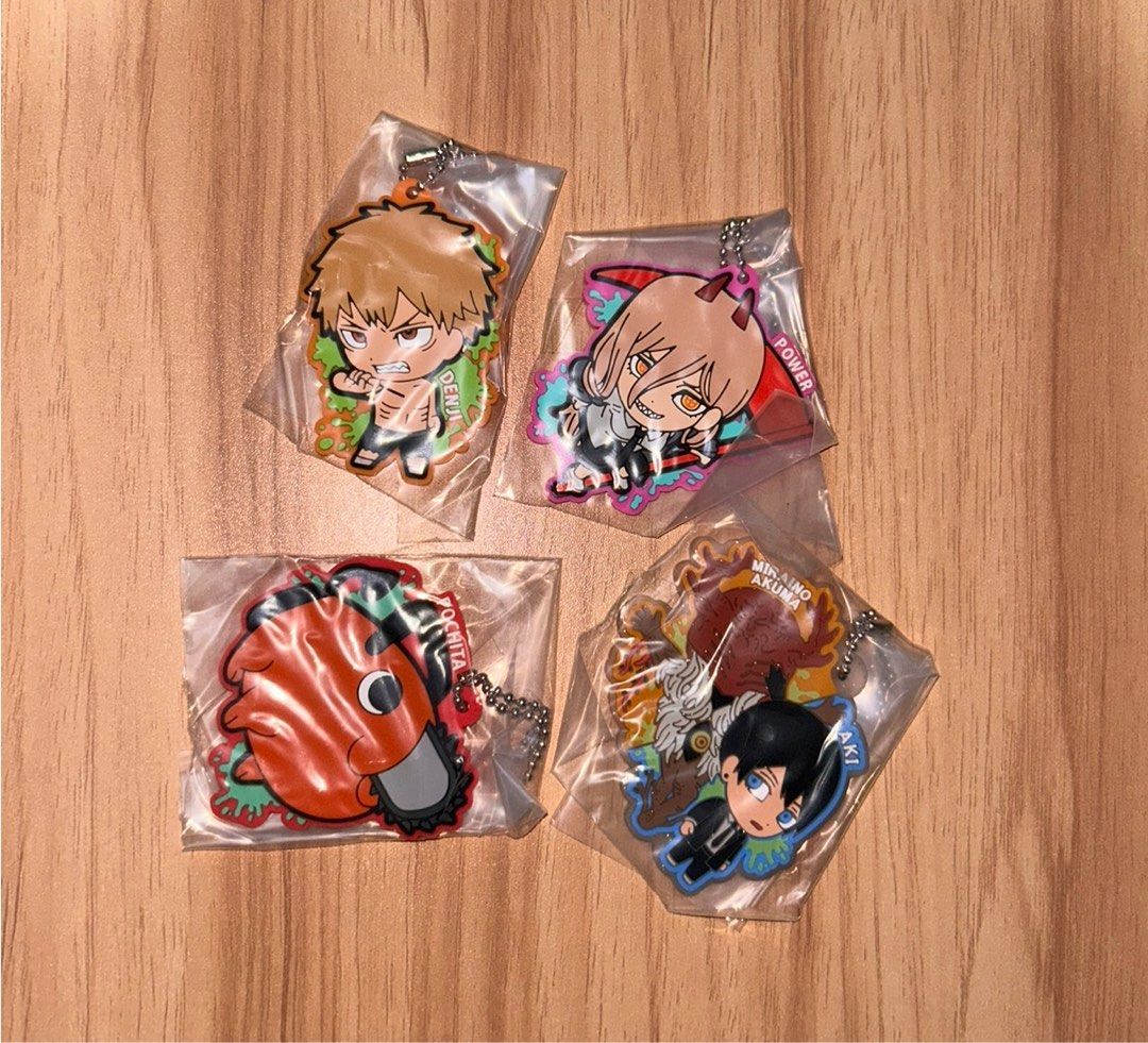 BANDAI Chainsaw Man: Deformed Rubber Keychain (Category: Character Goods) located in Malabon City. Submitted by xinshunn (Listing ID 1246006745, Image 2). Description: BANDAI Chainsaw Man: Deformed Rubber Keychain Php 250 Each MOP: GCash MOD: Lalamove/Grab at buyer's expense Loc: Malabon Send a message for more info or pics, thanks!.
