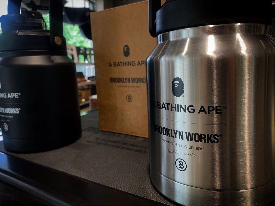 BAPE X BROOKLYN WORKS WATER JUG 2.5L, Sports Equipment BAPE X BROOKLYN WORKS WATER JUG 2.5L, Sports Equipment