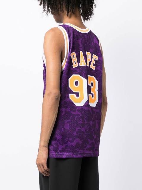 Bape Mitchell and Ness Lakers Jacket - Imgur