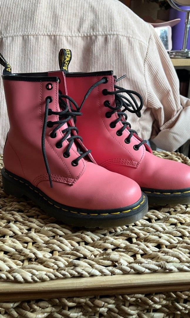 Dr martens 1460 acid pink on sale